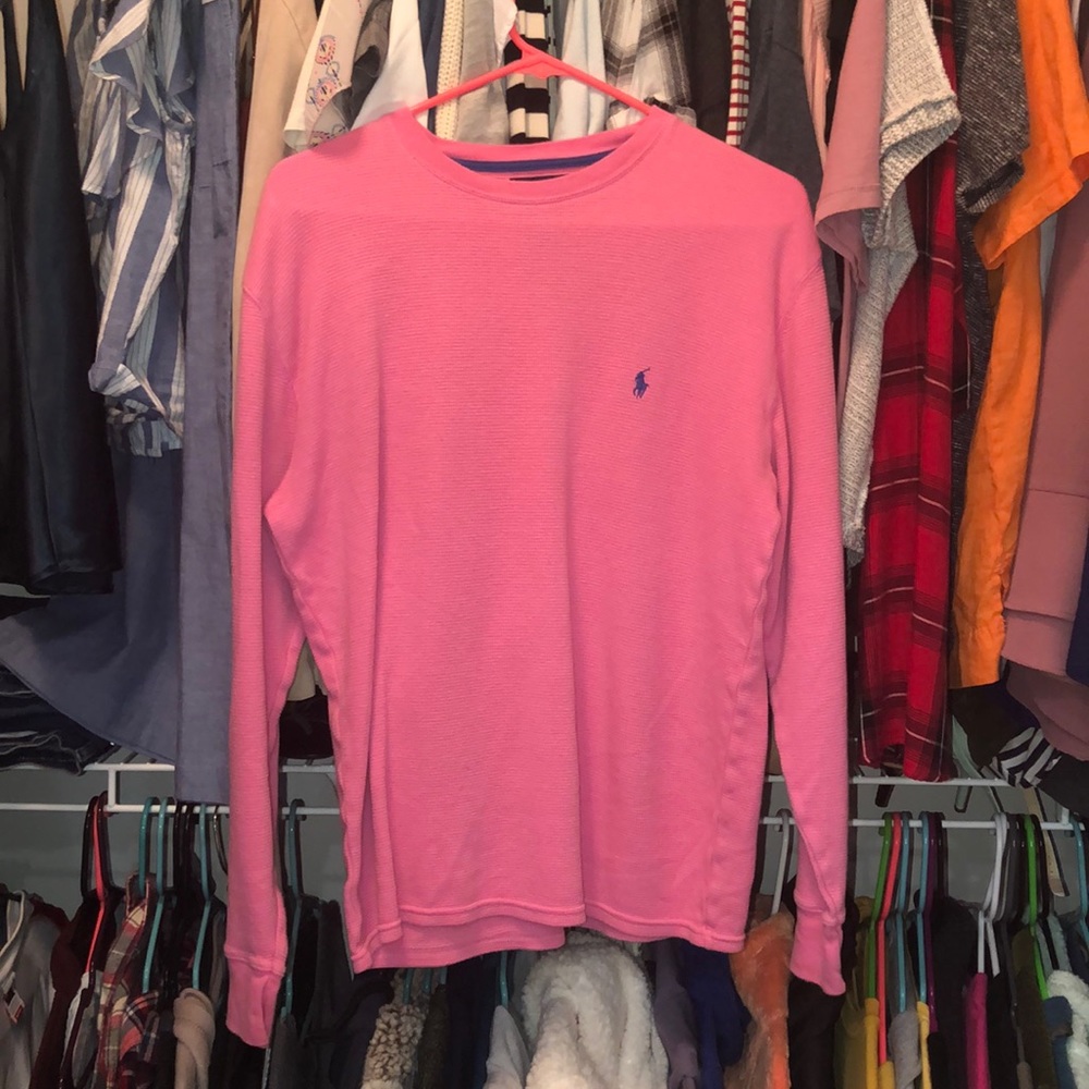 Long sleeve polo